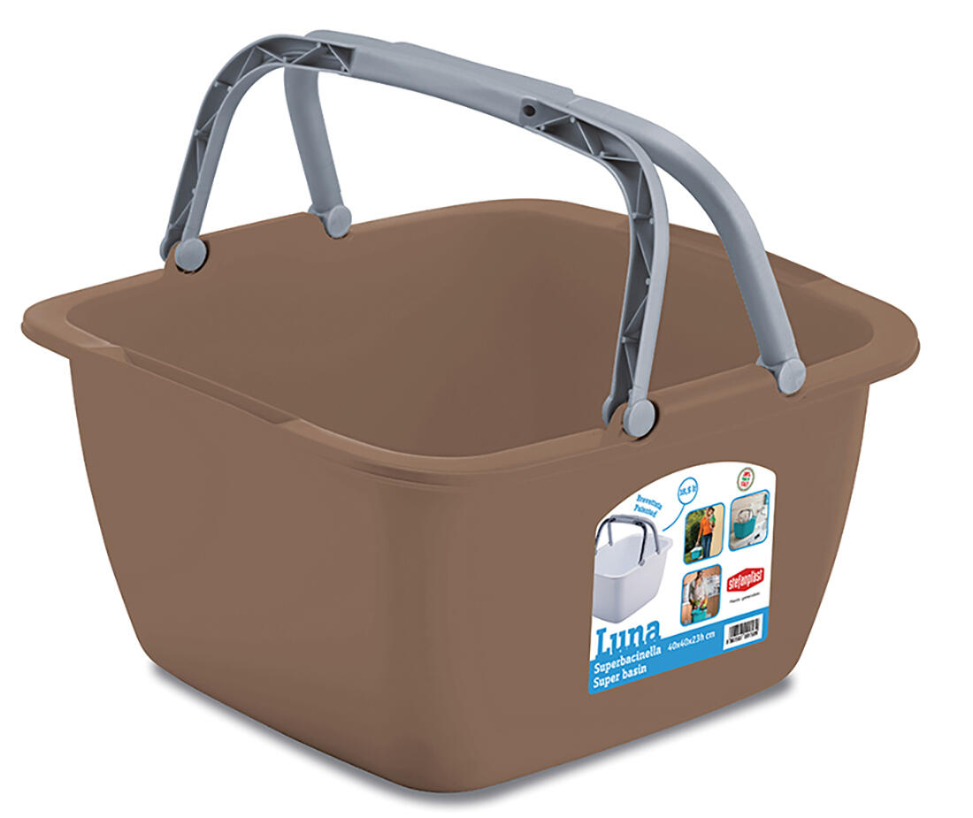 dřez čtverec LUNA 40cm (18,5l) s uchy PH mix barev 0.75 Kg MTA MAXMIX Sklad14 249051