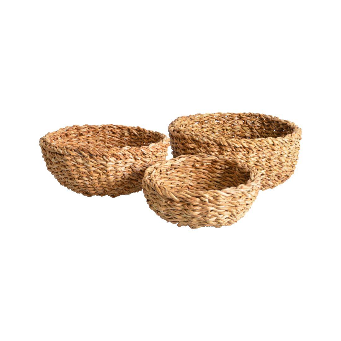 košík kulatý střední pr.25x11cm mořská tráva 0.17 Kg MTA MAXMIX Sklad14 399801