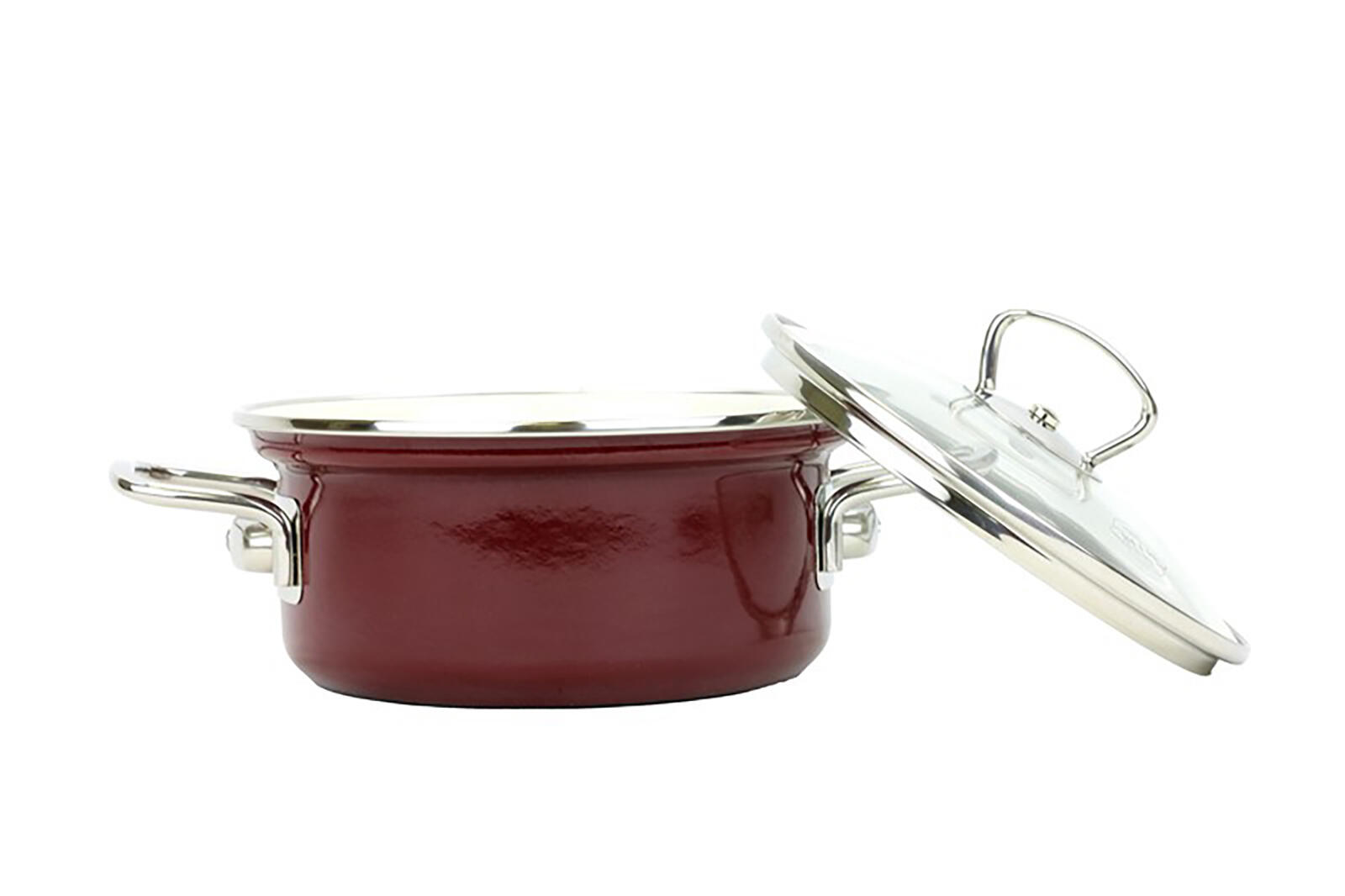 kastrol BELIS ECO-CERAMIC 24cm 4,5l se skleněnou poklicí