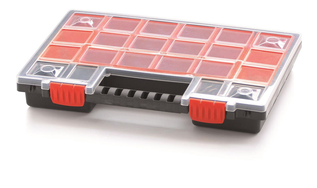 organizér NORP 14" 344x249x50mm, 22 přihrádek 2.1 Kg MTA MAXMIX Sklad14 344912