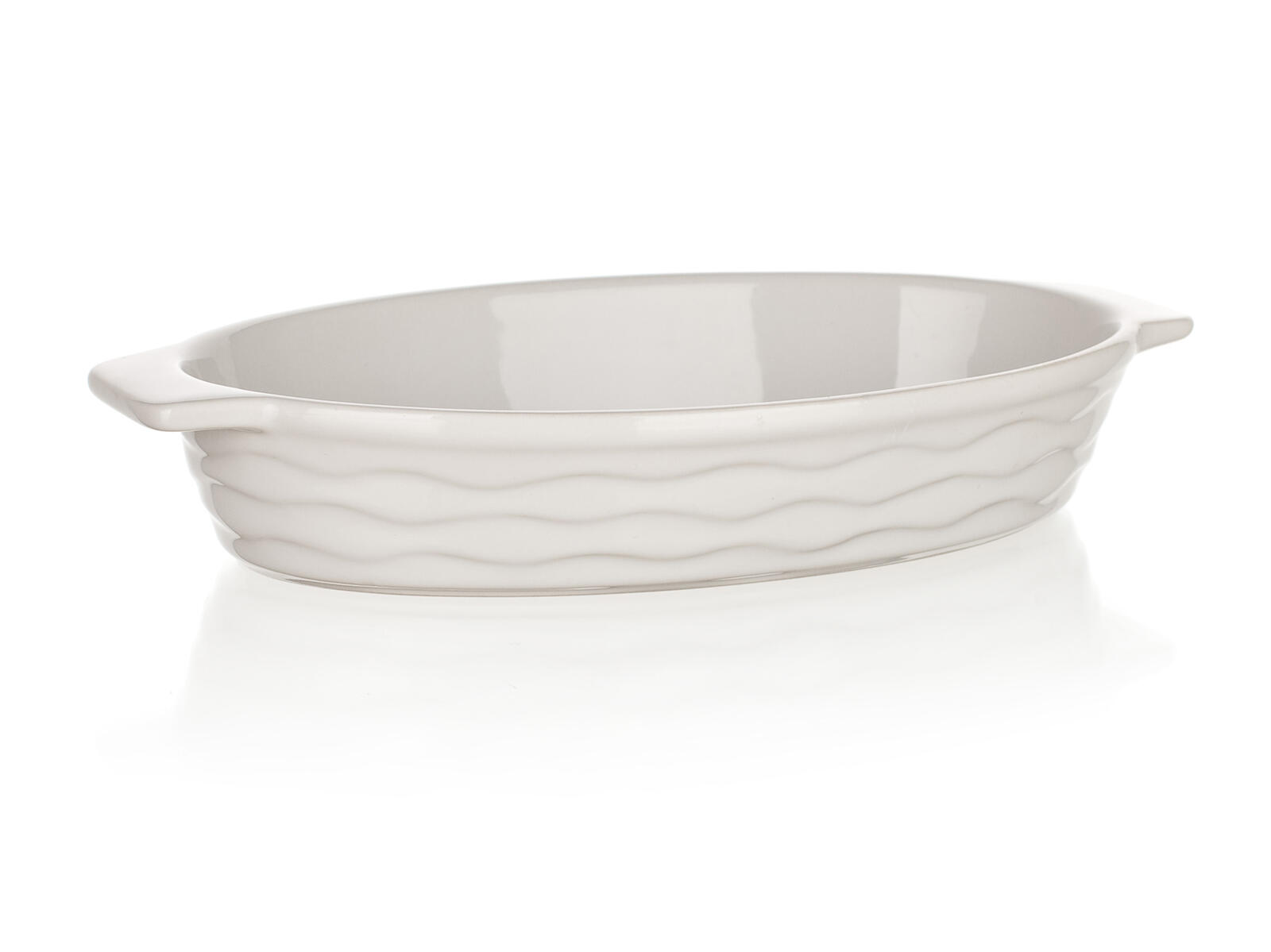 forma zapékací ovál. 26x14cm CULINARIA keramická BÍ 0.58 Kg MTA MAXMIX Sklad14 325599