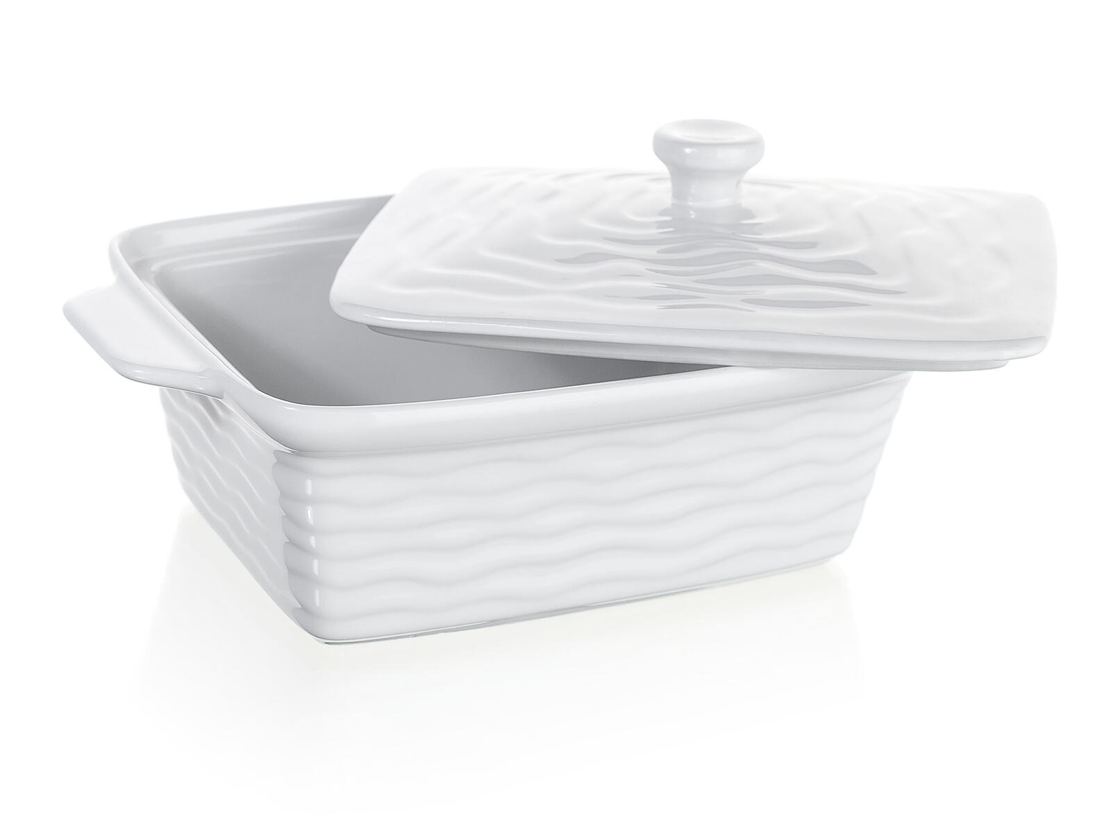 forma zapékací obdél. 28x18cm CULINARIA s víkem keramická BÍ 1.82 Kg MTA MAXMIX Sklad14 325603