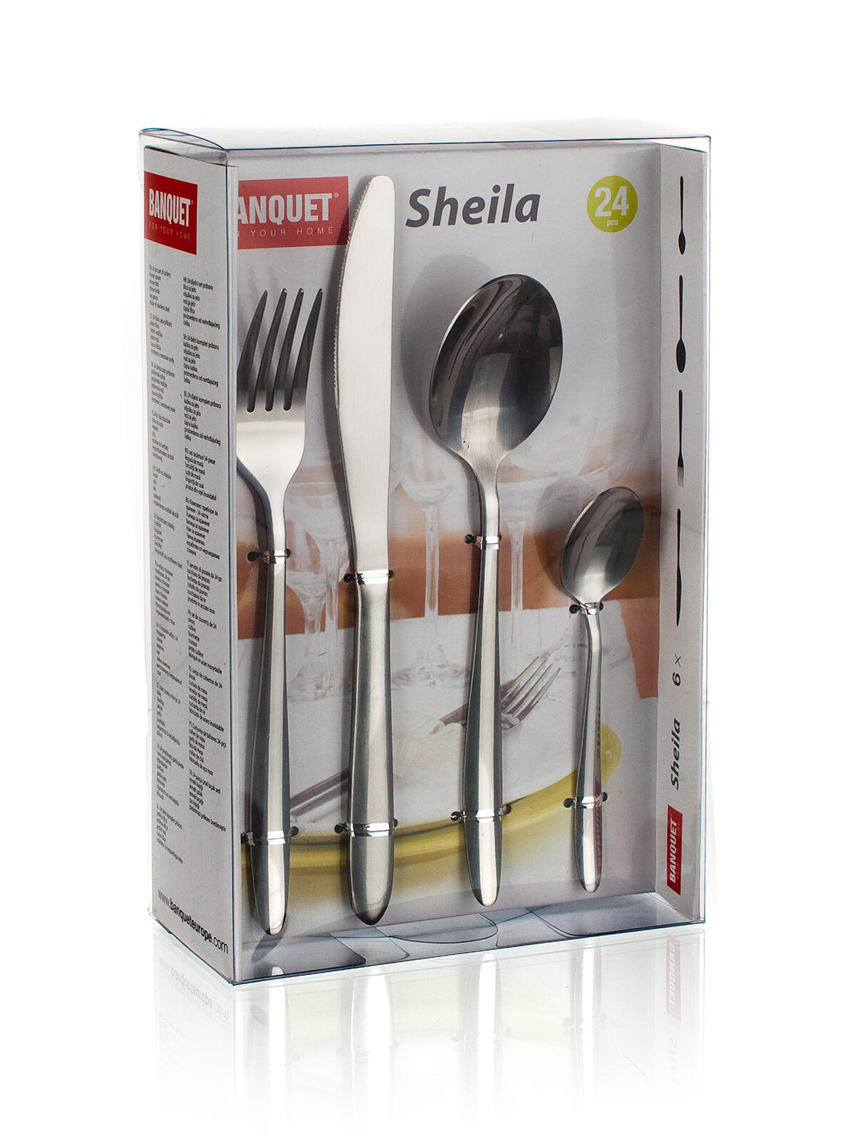 příbor SHEILA nerez sada 24díl.