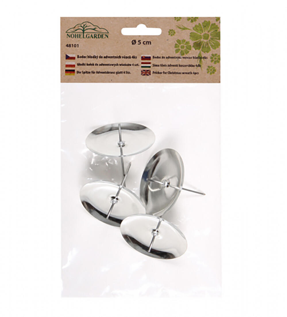 držák na svíčku zápich pr.50mm STŘ (4ks) 0.02 Kg MTA MAXMIX Sklad14 665945