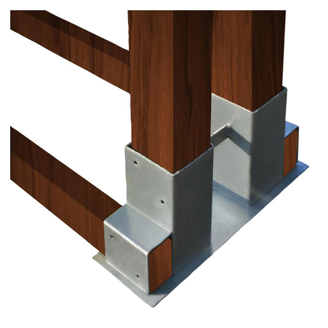 stojan na palivové dřevo 340x150mm Zn  (1ks) 2.1 Kg MTA MAXMIX Sklad14 584331