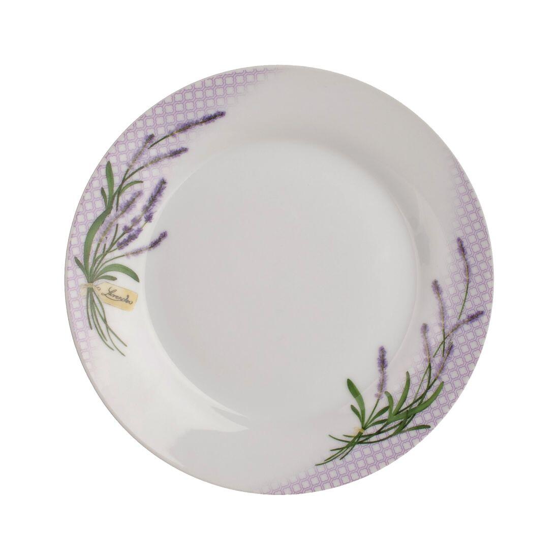 talíř dezertní 19cm LAVENDER porcelánový 0.28 Kg MTA MAXMIX Sklad14 325822