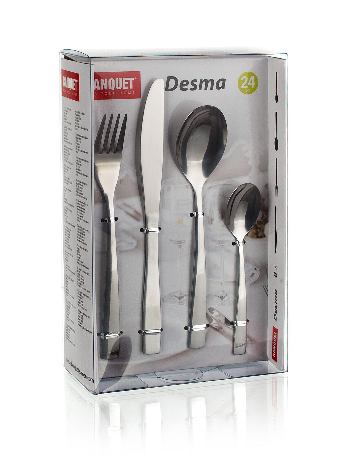 příbor DESMA nerez sada 24díl.