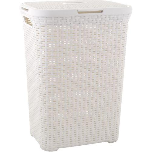 koš na špinavé prádlo RATTAN 60l 45x34x62cm PH KRÉM 1.9 Kg MAXMIX Sklad14 270002 27