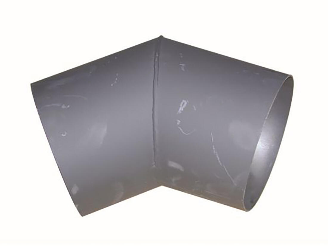 koleno kouřové 125mm/45st.t.1,5mm ČER 1.16 Kg MTA MAXMIX Sklad14 654400