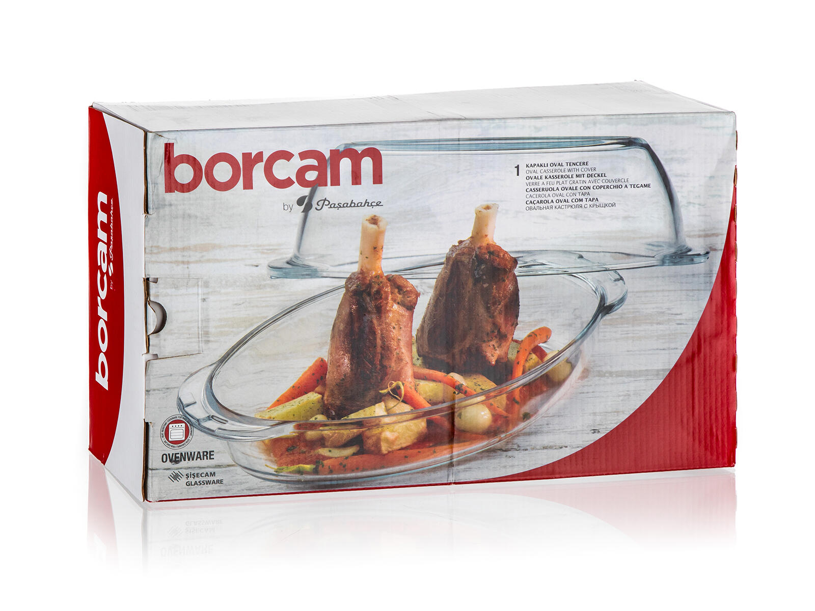 pekáč ovál 2,8+1,8l 34x19,6cm skl.s poklicí 2.29 Kg MTA MAXMIX Sklad14 368963