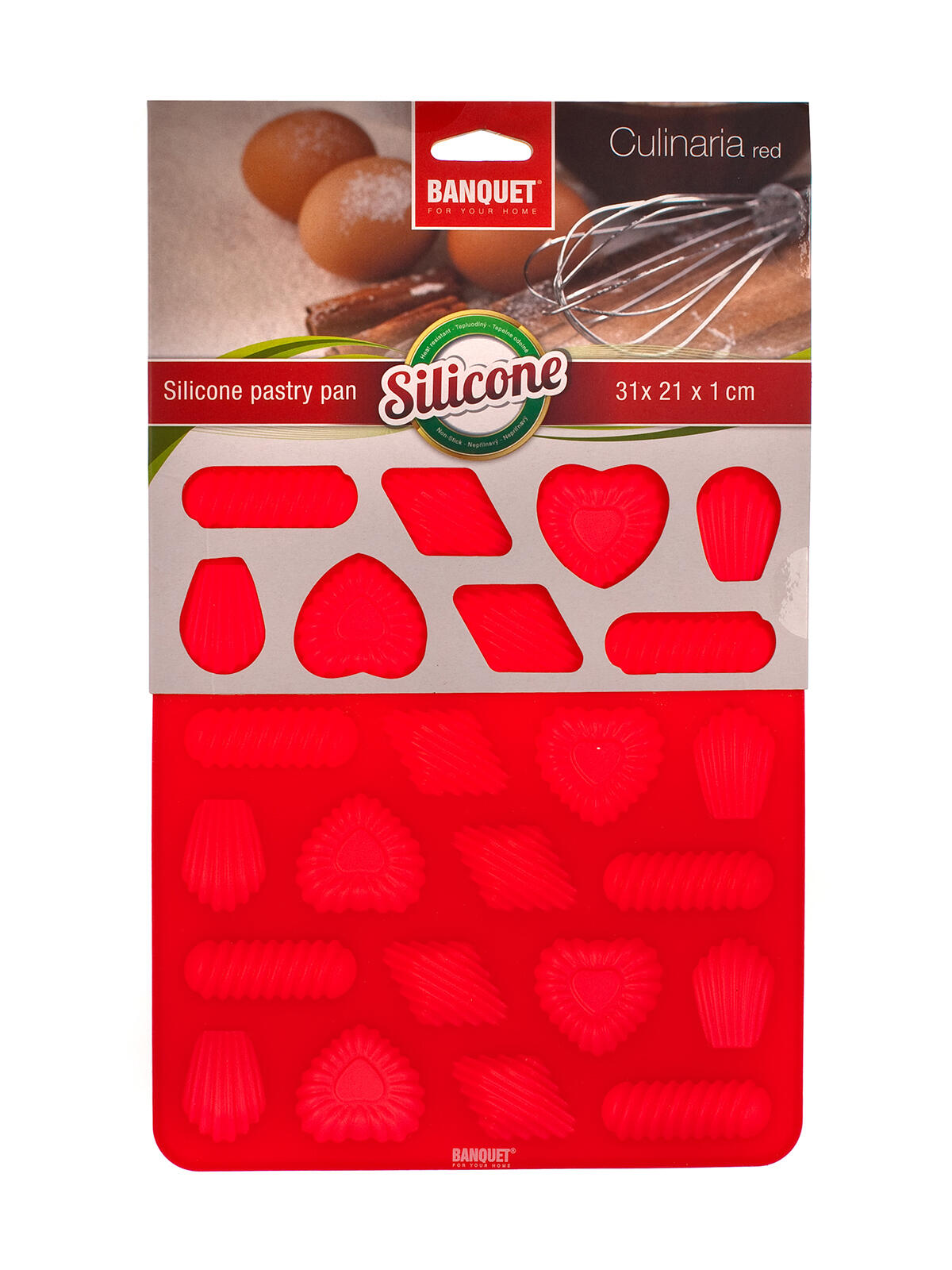 forma na ván.cukroví 24ks 31x21x1cm silikon ČRV CULINARIA 0.02 Kg MTA MAXMIX Sklad14 368972 8591022343234