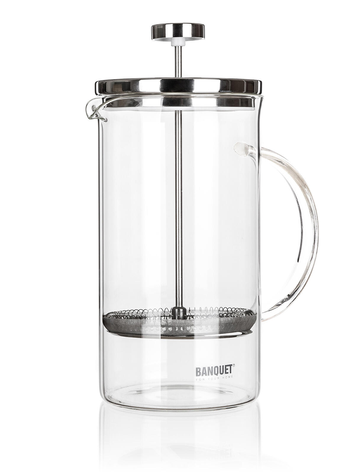 konvice na kávu CONNIE 1l sklo+nerez 0.5 Kg MTA MAXMIX Sklad14 325214 8591022304341
