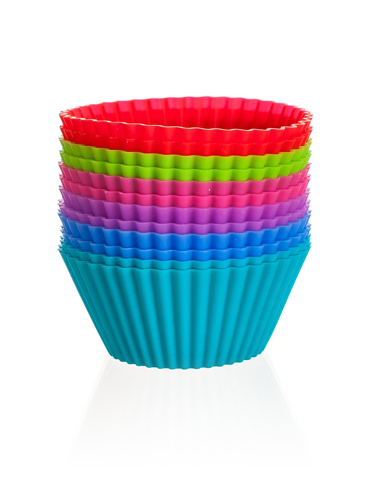 košíček na pečení 6x2,7cm silikon mix barev (12ks) CULINARIA Red 0.09 Kg MTA MAXMIX Sklad14 368978