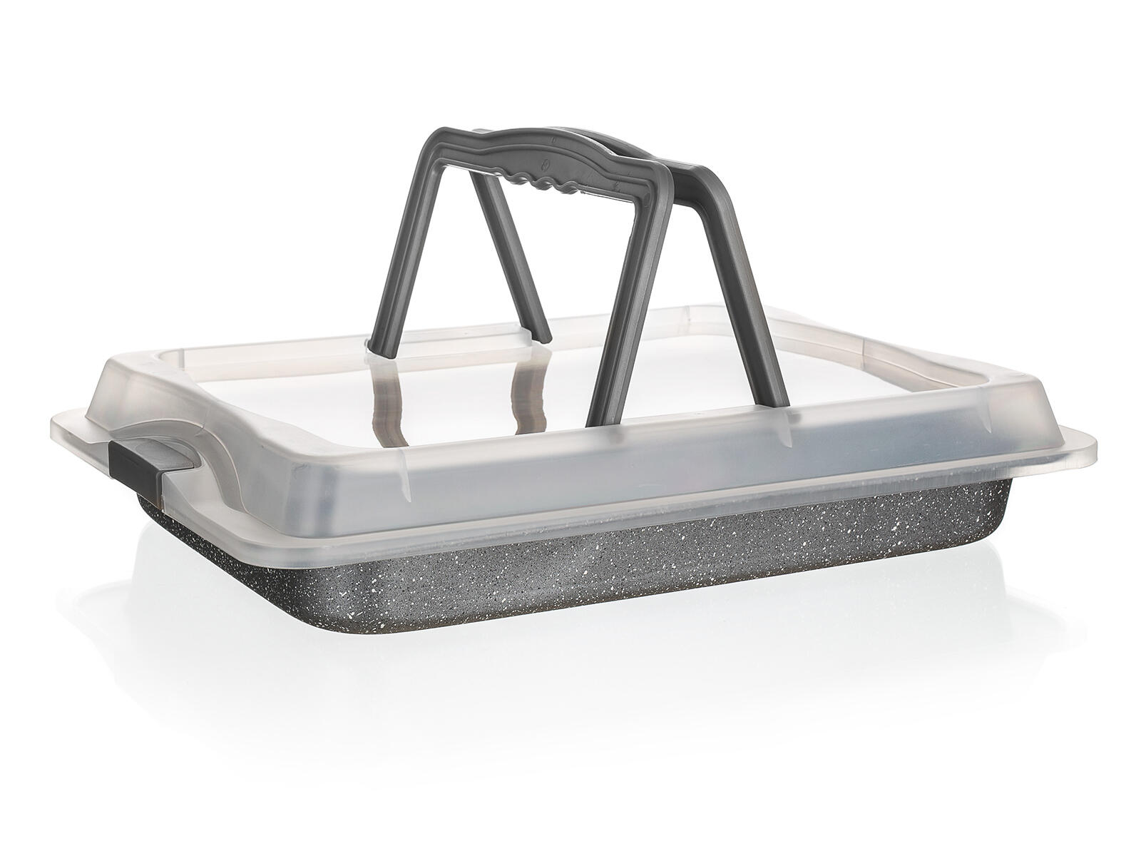 plech na pečení 42x29x4,5cm GRANITE nepřiln.povrch + víko PH 0.8 Kg MTA MAXMIX Sklad14 368990