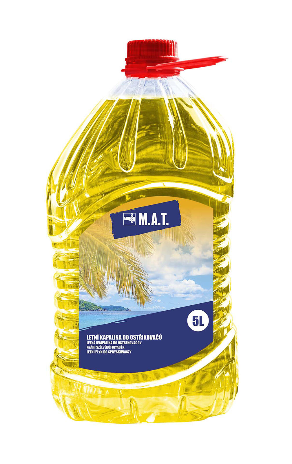 kapalina do ostřikovačů 5l letní 5.09Kg MAT MAXMIX Sklad14 269753