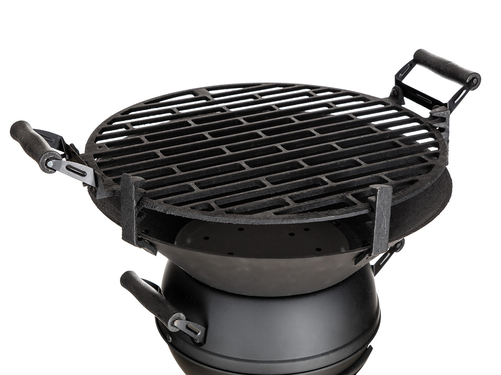 gril SOUDEK pr.36cm výška 36cm litina ČER