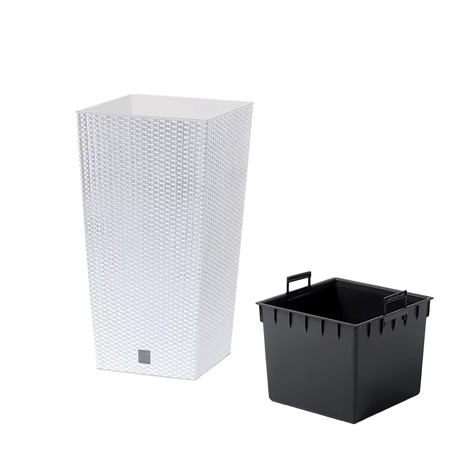 obal RATO SQUARE 26,5x26,5x50cm, 11/26,6l, BÍ (S449) 1.56 Kg MTA MAXMIX Sklad14 344584