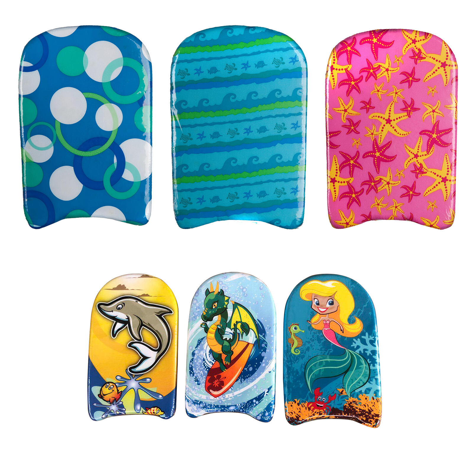 deska plavecká dětská 44x30x4cm EPS mix dekorů 0.12 Kg MTA MAXMIX Sklad14 369095