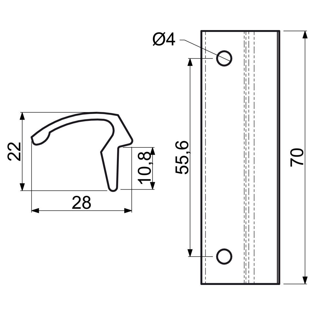 madlo pro plast.okna a dveře 0047, Al BÍ  RICHTER 0.03 Kg MTA MAXMIX Sklad14 495036