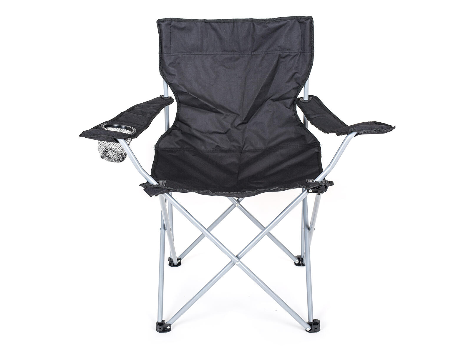 křeslo skládací 85x54x80cm FISH ČER