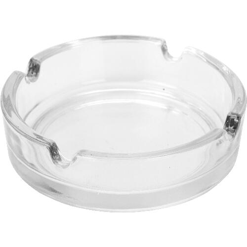 popelník 11cm skleněný čirý 0.26 Kg MTA MAXMIX Sklad14 385232