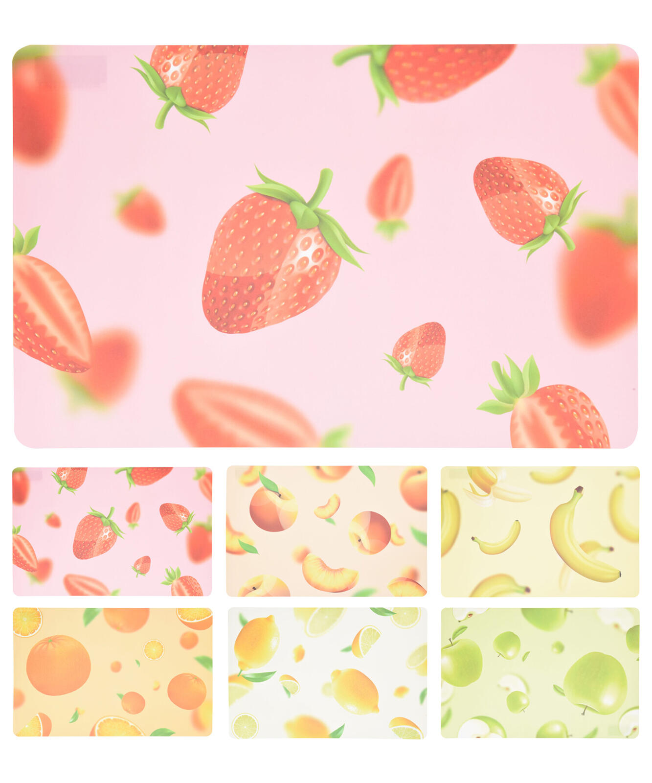 prostírání PH OVOCE 43,5x28,5cm 6 dekorů, mix 0.05 Kg MTA MAXMIX Sklad14 385247