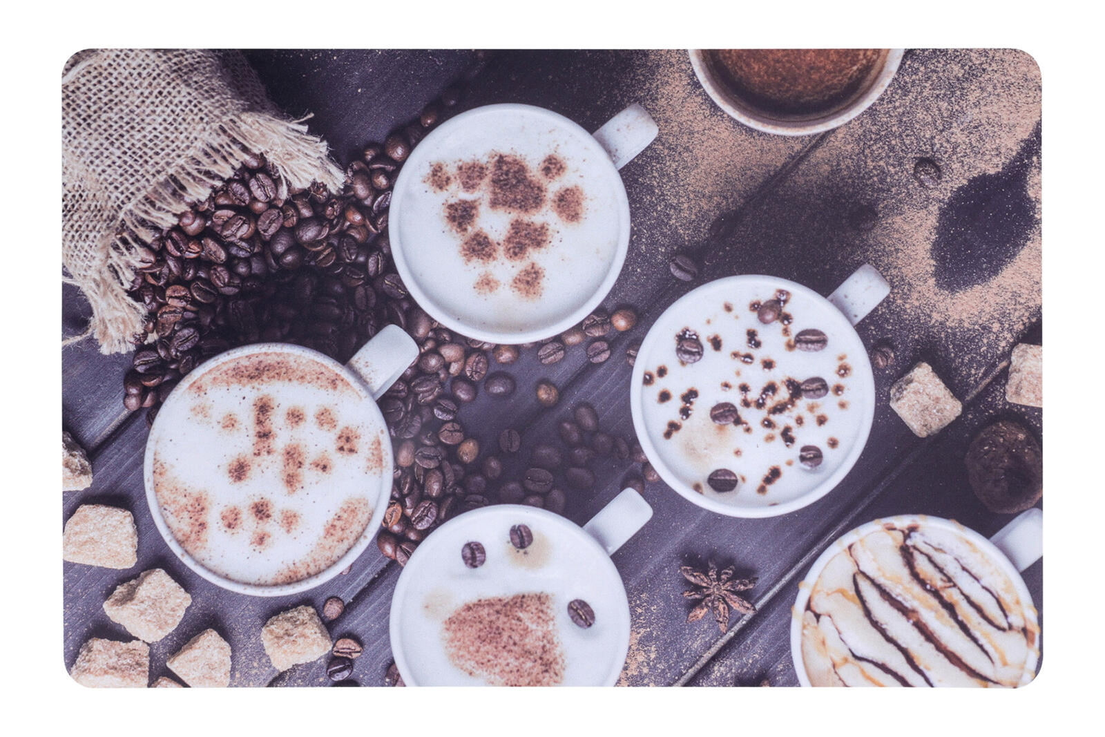 prostírání PH KÁVA 43,5x28,5cm mix 4 dekorů