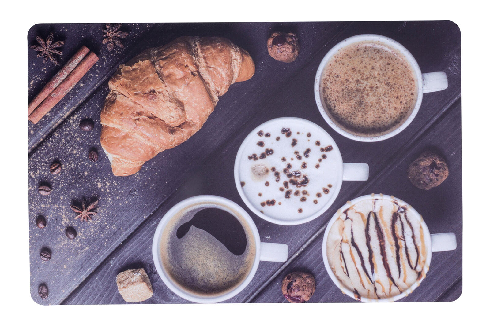 prostírání PH KÁVA 43,5x28,5cm mix 4 dekorů