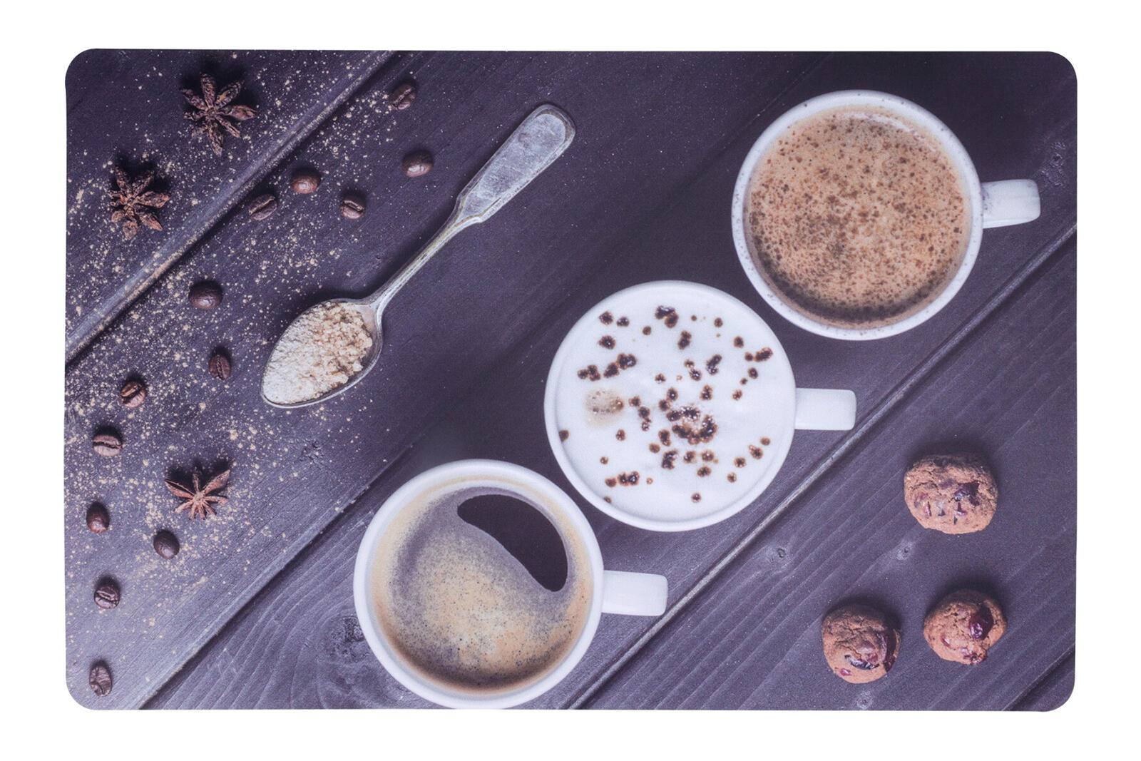 prostírání PH KÁVA 43,5x28,5cm mix 4 dekorů