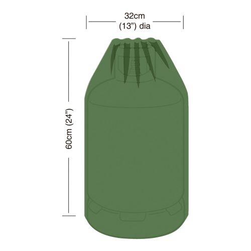 plachta krycí na plynovou lahev 15kg, pr.32x60cm, PE 90g/m2 0.09 Kg MAXMIX Sklad14 791827 63