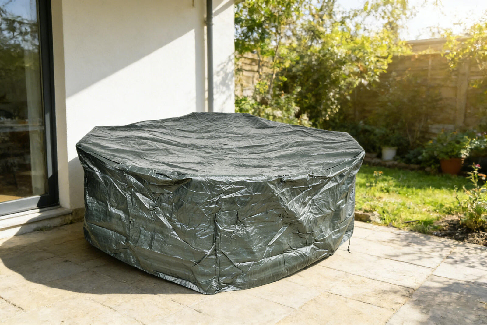 plachta krycí na set 4 židlí+obdél.stůl 215x173x89cm, PE 90g/m2 0.82 Kg MTA MAXMIX Sklad14 791839