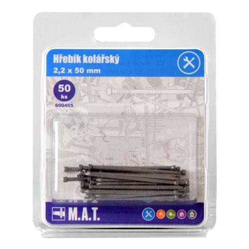hřebík kolářský 50x2,2mm (50ks) 0.09 Kg MTA MAXMIX Sklad14 600455