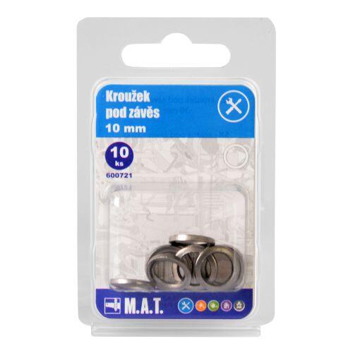 kroužek pod závěs 10mm   (10ks) 0.02 Kg MTA MAXMIX Sklad14 600721
