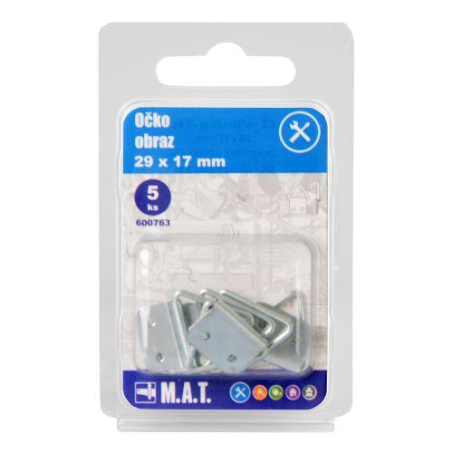 očko obraz 29x17mm Zn      (5ks) 0.02 Kg MTA MAXMIX Sklad14 600763