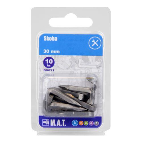 skoba 30mm lesk              (10ks) 0.05 Kg MTA MAXMIX Sklad14 600771