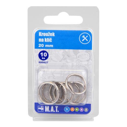 kroužek na klíč 20mm Ni    (10ks) 0.02 Kg MTA MAXMIX Sklad14 600827