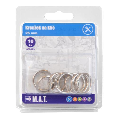 kroužek na klíč 25mm Ni    (10ks) 0.05 Kg MTA MAXMIX Sklad14 600829