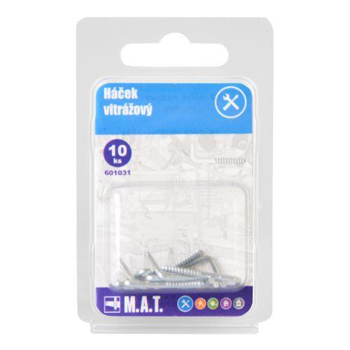 háček vitrážový kov.             (10ks) 0.02 Kg MTA MAXMIX Sklad14 601031