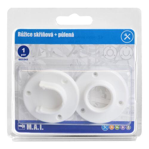 růžice skříňová + půlená PH BÍ (1pár) 0.04 Kg MTA MAXMIX Sklad14 601041