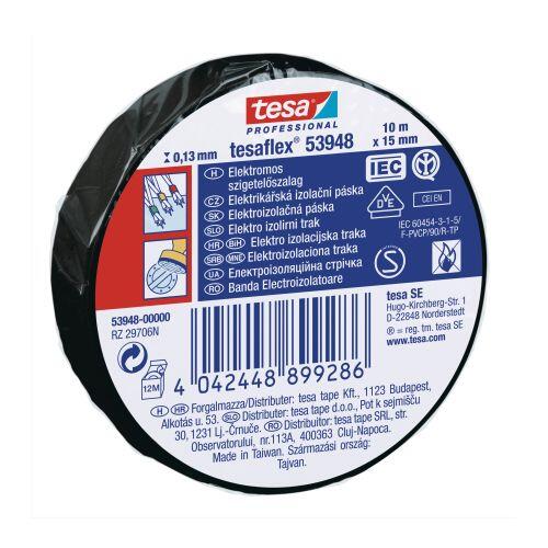 páska elektr. 15mmx10m ČER  TESA 0.03 Kg MAXMIX Sklad14 499123 201