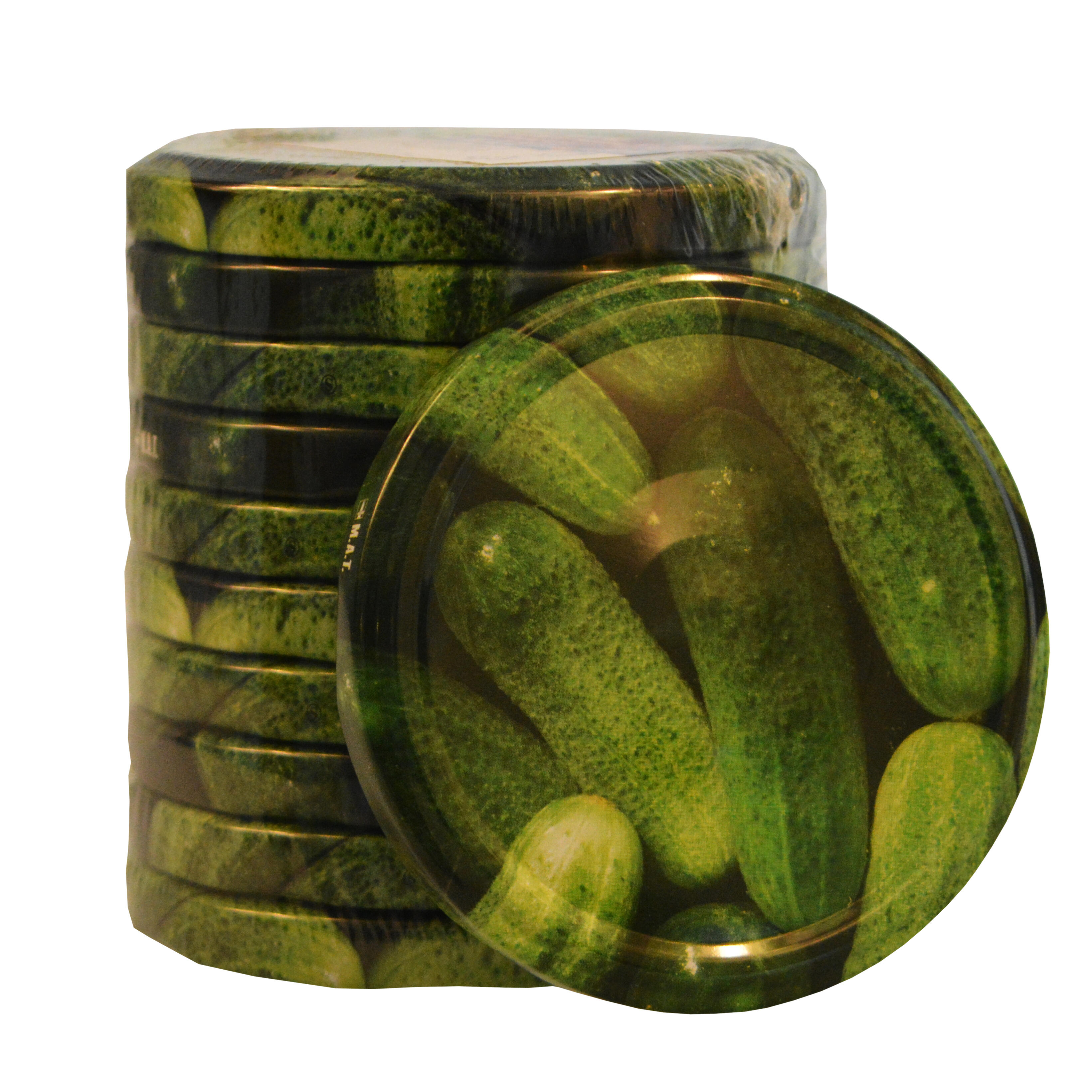víčko TWIST  82 dekor OKURKY (10ks) 0.13Kg MAT MAXMIX Sklad14 736111