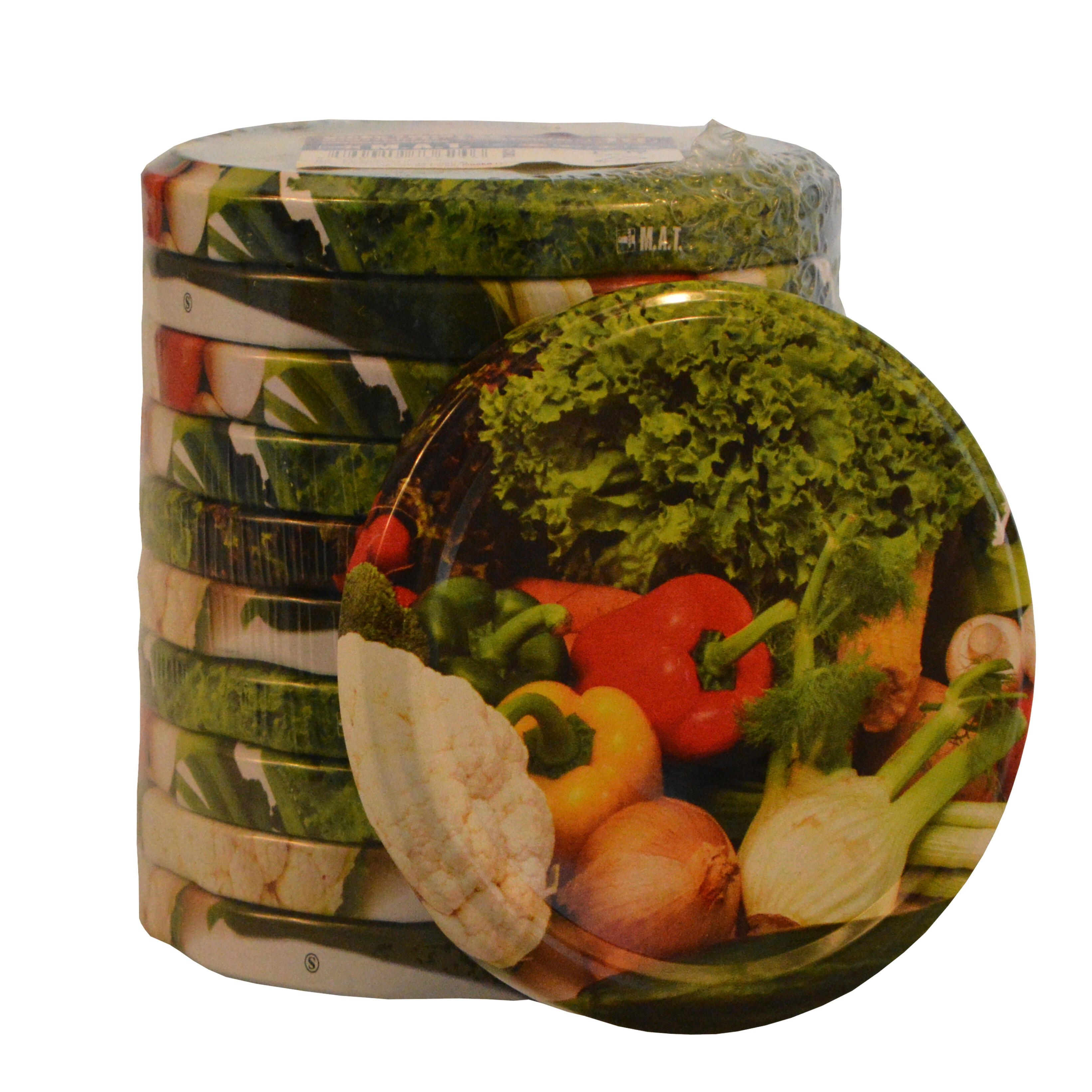 víčko TWIST  82 dekor ZELENINA (10ks) 0.13Kg MAT MAXMIX Sklad14 736121