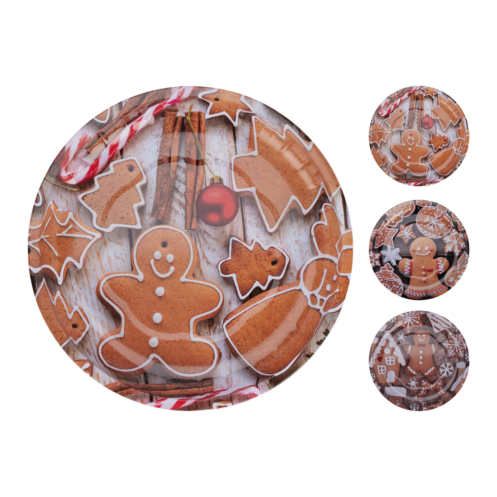 talíř plechový pr.26cm VÁNOČNÍ mix 0.1 Kg MTA MAXMIX Sklad14 385423