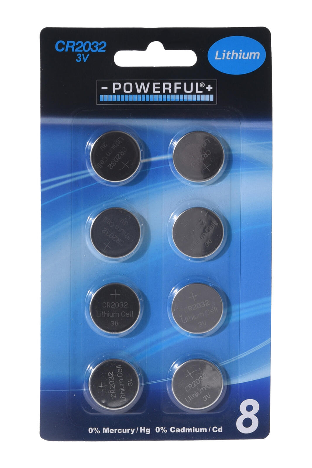 baterie náhradní CR2032 (8ks) 0.03 Kg MTA MAXMIX Sklad14 385447