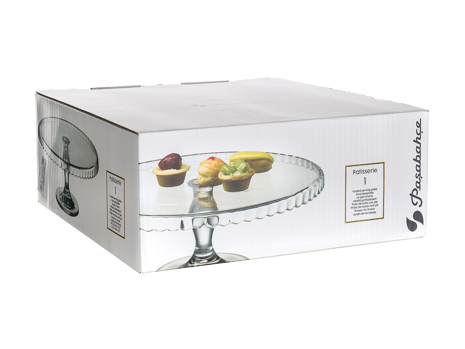 podnos na dort pr.32,2cm PATISSERIE skleněný 1.65 Kg MTA MAXMIX Sklad14 369265