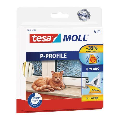 těsnění ok.a dveř."P" 9x5.5mm BÍ   (6m) 0.12 Kg MTA MAXMIX Sklad14 499523