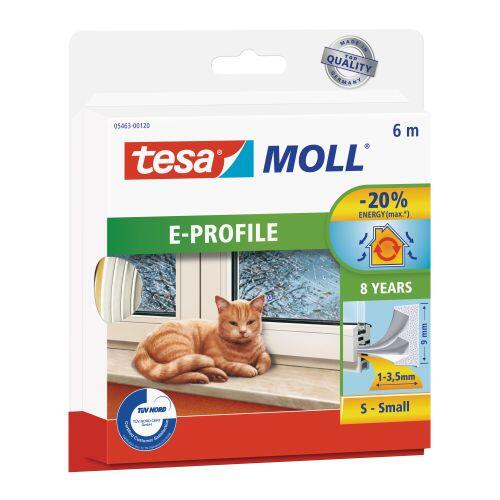 těsnění ok.a dveř."E" 9x4.0mm BÍ   (6m) 0.1 Kg MTA MAXMIX Sklad14 499527