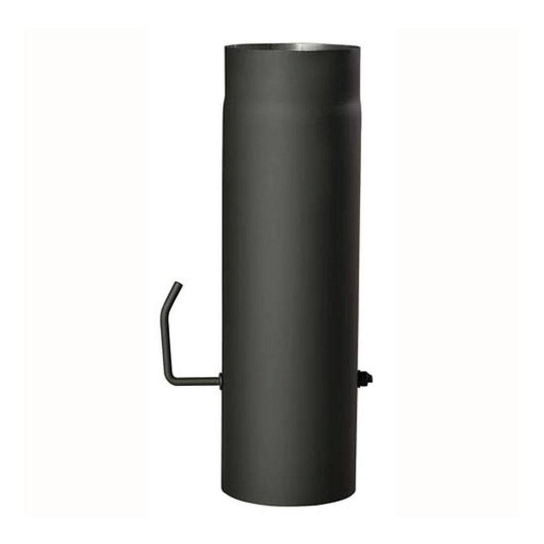 roura kouřová s klap.150mm/1000 t.1,5mm ČER 6.2 Kg MAXMIX Sklad14 654735