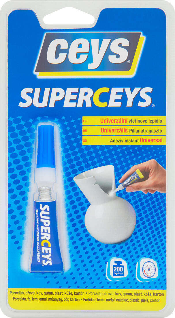lepidlo vteřinové 3g SUPERCEYS (1kapka 3sekundy) 0.02 Kg MTA MAXMIX Sklad14 505061