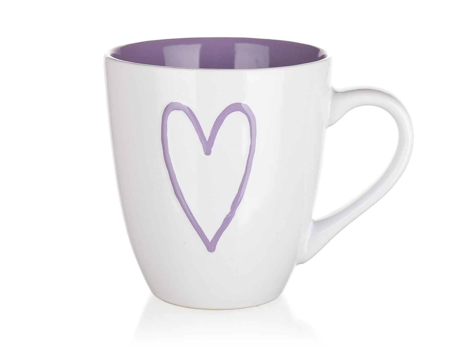 hrnek 550ml HEARTS keramický mix barev 0.44 Kg MTA MAXMIX Sklad14 369276